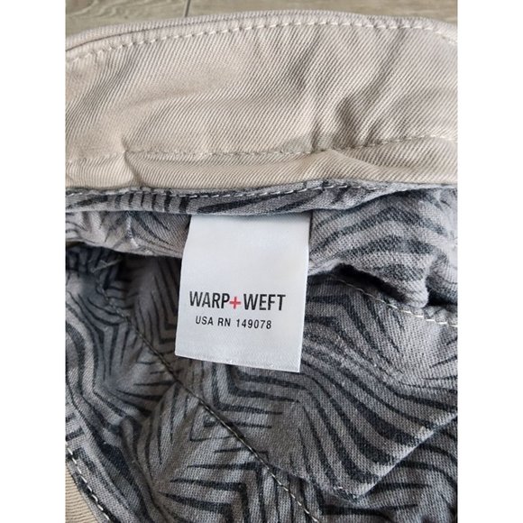 Warp + Weft Mens Size 30 Shorts Irish Cream NPT Newport Chino Flat Front - Picture 4 of 6